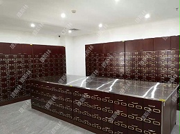 北京市昌平区保善堂社区卫生院选择钢木结合中药柜合作案例